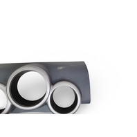 Honda Element 03-08 Instrument Bezel Panel Trim Gray Set(5)77105-SCV-A01ZC, E040, OEM, 2003, 2004, 2005, 2006, 2007, 2008