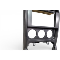 Honda Element 03-06 Center Dash AC Vent Panel Radio Bezel 77252-SCV-A01ZA, E076, OEM, 2003, 2004, 2005, 2006