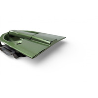 Honda Element 06-08 Exterior Door Handle Front Left/Driver Green Metallic, 72180-SCV-A11ZC, E076, OEM, 2006, 2007, 2008