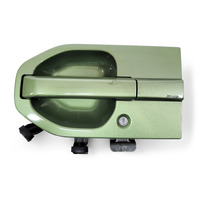 Honda Element 06-08 Exterior Door Handle Front Left/Driver Green Metallic, 72180-SCV-A11ZC, E076, OEM, 2006, 2007, 2008