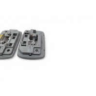 Honda Element 03-08 Rear Center & Rear Roof Interior Map Light Lamp Gray (Set of 2) 34250-S5P-A01, E076, OEM, 2003, 2004, 2005, 2006, 2007, 2008