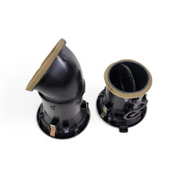 Honda Element 03-08 A/C Air Vent Panel Right/Left Set, 77620-SCV-A02ZA, 77630-SCV-A01ZA, E076, OEM, 2003, 2004, 2005, 2006, 2007, 2008