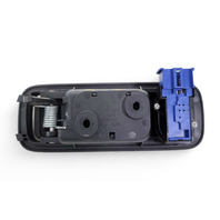 Honda Element 03-10 Interior Door Handle Front Left, Black 72165-SCV-A01ZA, E076, OEM, 2003, 2004, 2005, 2006, 2007, 2008, 2009, 2010