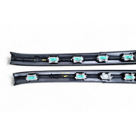 Honda Element 03-11 Front Pillar Cover Trim Garnish Exterior Right/Left Set, E076, OEM, 2003, 2004, 2005, 2006, 2007, 2008, 2009, 2010, 2011