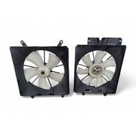 Honda Element 03-11 Radiator/Condenser Cooling Fan w/Motor Shroud Set, E076, OEM, 2003, 2004, 2005, 2006, 2007, 2008, 2009, 2010, 2011
