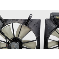 Honda Element 03-11 Radiator/Condenser Cooling Fan w/Motor Shroud Set, E076, OEM, 2003, 2004, 2005, 2006, 2007, 2008, 2009, 2010, 2011
