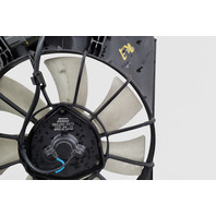 Honda Element 03-11 Radiator/Condenser Cooling Fan w/Motor Shroud Set, E076, OEM, 2003, 2004, 2005, 2006, 2007, 2008, 2009, 2010, 2011