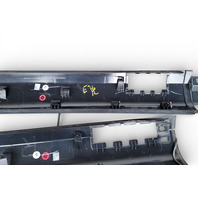 Honda Element 05-11 Roof Panel Molding Right/Passenger Set of 3 Black 75210-SCV-A01ZC, E076, OEM, 2005, 2006, 2007, 2008, 2009, 2010, 2011