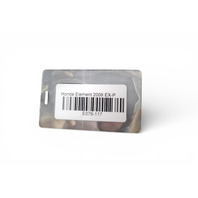 Honda Element 06-08 Rocker Panel Molding Left/Driver Front/Rear Black 71950-SCV-A01ZB, E076, OEM, 2006, 2007, 2008