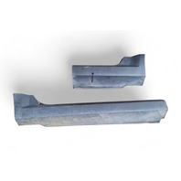 Honda Element 06-08 Rocker Panel Molding Left/Driver Front/Rear Black 71950-SCV-A01ZB, E076, OEM, 2006, 2007, 2008