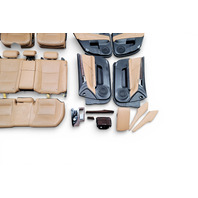 Lexus GS350 13-16 Front/Rear Seat Assembly Right/Left Door Panel Trim, Armrest, Shifter Panel, Cup Holder 71071-30G50-C1, E077, OEM, 2013, 2014, 2015, 2016