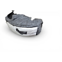 Lexus GS350 13-20 Fender Cover Liner, Rear Right/Passenger Wheelhouse 65637-30141, E077, OEM, 2013, 2014, 2015, 2016, 2017, 2018, 2019, 2020