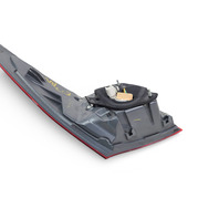 Lexus GS350 13-16 Taillight Lamp Body Rear Right/Passenger Side 81551-30C90, E077, OEM, 2013, 2014, 2015, 2016