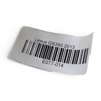 Lexus GS350 13-14 Door Side View Mirror Metallic Left/Driver, 87940-30D30-E0, E077, OEM, 2013, 2014