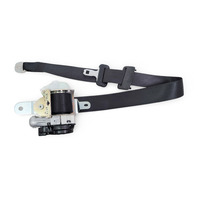 Lexus GS350 13-14 Rear Right Seat Belt Black, 73360-30530-C0, E077, OEM, 2013, 2014
