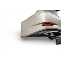 Lexus GS350 13-20 Rear Bumper Cover Metallic, 52159-30955, E077, OEM, 2013, 2014, 2015, 2016, 2017, 2018, 2019, 2020