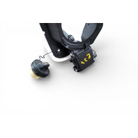 Lexus GS350 13-20 Fuel Filler Gas Lid Door Metallic, 77305-30020, E077, OEM, 2013, 2014, 2015, 2016, 2017, 2018, 2019, 2020