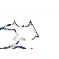 Lexus GS350 13-16 A/C Discharge, Suction Hose Pipe Line Set(4) 88711-3A700, 88712-30360, E077, OEM, 2013, 2014, 2015, 2016