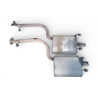 Lexus GS350 13-20 Left/Right Exhaust Muffler Set, 17430-31C80, E077, OEM, 2013, 2014, 2015, 2016, 2017, 2018, 2019, 2020