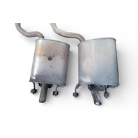 Lexus GS350 13-20 Left/Right Exhaust Muffler Set, 17430-31C80, E077, OEM, 2013, 2014, 2015, 2016, 2017, 2018, 2019, 2020