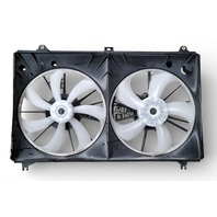 Lexus GS350 13-20 Cooling Fan Shroud w/Motor Assembly 16361-31410, E077, OEM, 2013, 2014, 2015, 2016, 2017, 2018, 2019, 2020