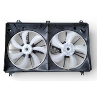 Lexus GS350 13-20 Cooling Fan Shroud w/Motor Assembly 16361-31410, E077, OEM, 2013, 2014, 2015, 2016, 2017, 2018, 2019, 2020