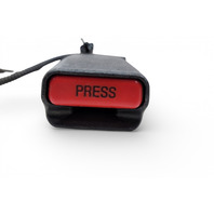 Honda CR-Z CRZ 11-16 Seat Seatbelt Buckle Front Left/Driver Black, 04816-SZT-A01ZA, E078, OEM, 2011, 2012, 2013, 2014, 2015, 2016