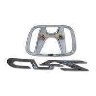 Honda CR-Z CRZ 11-16 Emblem Logo "CR-Z" Rear Trunk, 75722-SZT-G01, 75701-SZT-G01, E078, OEM, 2011, 2012, 2013, 2014, 2015, 2016