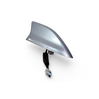 Honda CR-Z CRZ 11-12 Roof XM Radio Antenna Base Silver, 39150-SZT-G01ZD, E078, OEM, 2011, 2012