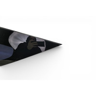 Honda CR-Z CRZ 11-16 Quarter Glass Window Left/Driver, 73561-SZT-A01, E078, OEM, 2011, 2012, 2013, 2014, 2015, 2016