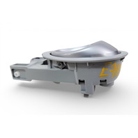 Honda CR-Z CRZ 11-12 Interior Door Handle, Left Gray/Silver 72160-SZT-003ZA, E078, OEM, 2011, 2012