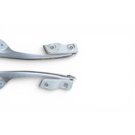 Honda CR-Z CRZ 11-16 Hood Hinges Left/Right Set White, 60120-SZT-G00ZZ, E078, OEM, 2011, 2012, 2013, 2014, 2015, 2016