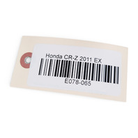 Honda CR-Z CRZ 11-16 Ignitor Ignition Coil Plug Set (4) 30520-RB0-S01, E078, OEM, 2011, 2012, 2013, 2014, 2015, 2016