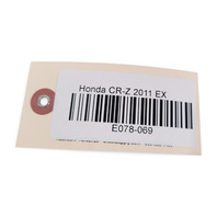 Honda CR-Z CRZ 11-16 Positive Battery Fuse Terminal, 38210-TK6-003, E078, OEM, 2011, 2012, 2013, 2014, 2015, 2016