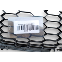 Honda CR-Z 11-12 Coupe Front Bumper Grill Grille, 71121-SZT-A01, E078, OEM, 2011, 2012