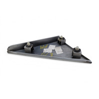 Honda Element 06-11 Front Pillar Corner Garnish Silver Metallic, Right Side 75490-SCV-A00ZP, E079, OEM, 2006, 2007, 2008, 2009, 2010, 2011