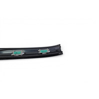 Honda Element 03-11 EX Front Pillar Cover Trim Garnish Exterior Left 73162-SCV-A01ZA, E079, OEM, 2003, 2004, 2005, 2006, 2007, 2008, 2009, 2010, 2011