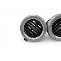 Honda Element 07-08 EX A/C Air Vent Panel Left/Right Side Set Silver 77630-SCV-A02ZA, E079, OEM, 2007, 2008