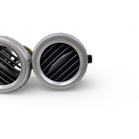 Honda Element 07-08 EX A/C Air Vent Panel Left/Right Side Set Silver 77630-SCV-A02ZA, E079, OEM, 2007, 2008