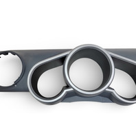 Honda Element 07-08 EX Instrument Speedometer Bezel Panel Trim, 77106-SCV-A02ZD, E079, OEM, 2007, 2008