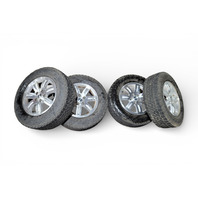 Honda Element 07-08 Alloy Disc Wheel Rim 7 Spoke 16x6.5, W/Used Tire Toyo Open Country 215/70R16 Set(4), 42700-SCV-A71, E079, OEM, 2007, 2008