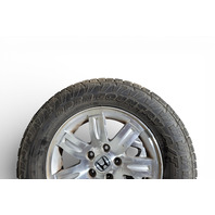 Honda Element 07-08 Alloy Disc Wheel Rim 7 Spoke 16x6.5, W/Used Tire Toyo Open Country 215/70R16 Set(4), 42700-SCV-A71, E079, OEM, 2007, 2008