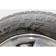 Honda Element 07-08 Alloy Disc Wheel Rim 7 Spoke 16x6.5, W/Used Tire Toyo Open Country 215/70R16 Set(4), 42700-SCV-A71, E079, OEM, 2007, 2008