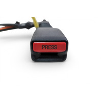 Honda Element 07-11 EX Seat Belt Buckle Left/Driver Black 04816-SCV-L00ZA, E079, OEM, 2007, 2008, 2009, 2010, 2011