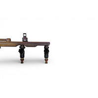 Honda Element 03-11 Fuel Injectors & Rail, Injector 2.4L 16620-RAA-A01, E079, OEM, 2003, 2004, 2005, 2006, 2007, 2008, 2009, 2010, 2011