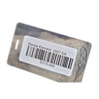 Honda Element 06-08 Rocker Panel Molding Left/Driver Front/Rear Black, E079, OEM, 2006, 2007, 2008