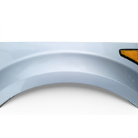 Honda Element 06-08 Front Fender Cladding Molding Right/Passenger Silver Metallic, 74115-SCV-A20ZD, E079, OEM, 2006, 2007, 2008