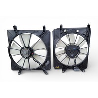 Honda Element 03-11 EX Radiator/Condenser Cooling Fan w/Motor Shroud Set, E079, OEM, 2003, 2004, 2005, 2006, 2007, 2008, 2009, 2010, 2011