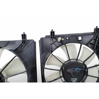 Honda Element 03-11 EX Radiator/Condenser Cooling Fan w/Motor Shroud Set, E079, OEM, 2003, 2004, 2005, 2006, 2007, 2008, 2009, 2010, 2011