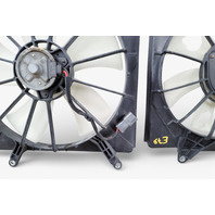 Honda Element 03-11 EX Radiator/Condenser Cooling Fan w/Motor Shroud Set, E079, OEM, 2003, 2004, 2005, 2006, 2007, 2008, 2009, 2010, 2011